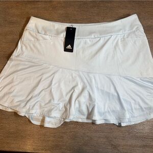 Adidas Light Blue Golf Skort NWT